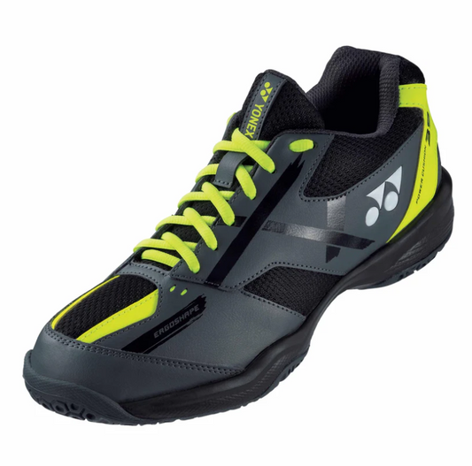 Yonex Power Cushion 39 Court pour homme (gris foncé/jaune)