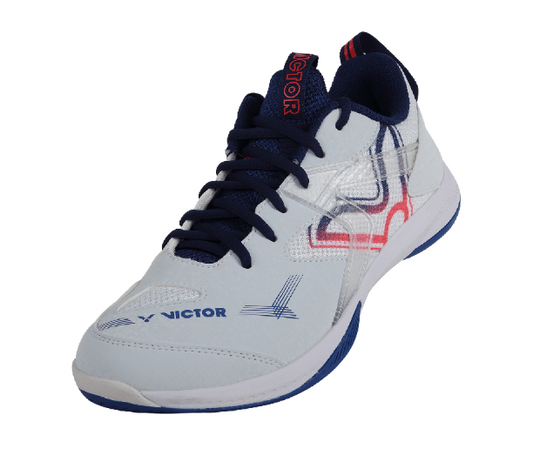 Victor Homme S50 AB Court (Blanc/Bleu)