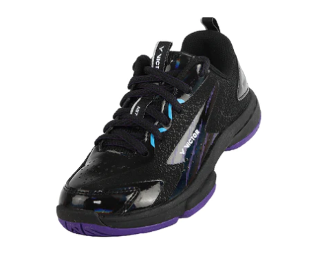 Victor A970 JR Court (Noir/Violet)