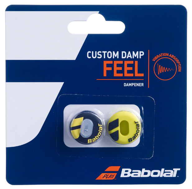 Babolat Custom Damp 2X (noir et jaune)