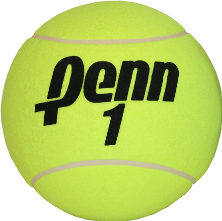  PENN Balle de Tennis Géante  9 3/8" Jaune