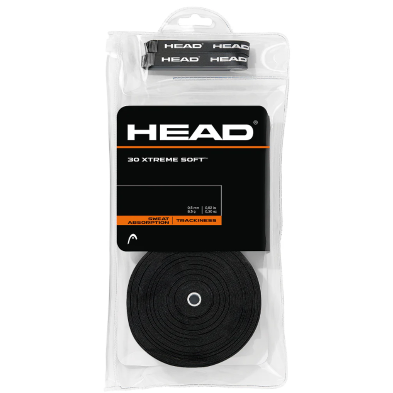  Head XtremeSoft Paquet de 30 (Noir)