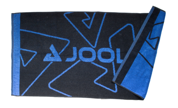 Joola Serviette avec logo (Noir/Bleu)