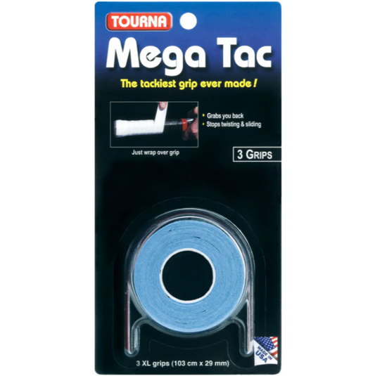 Tourna Mega Tac 3 Pack (Blue)