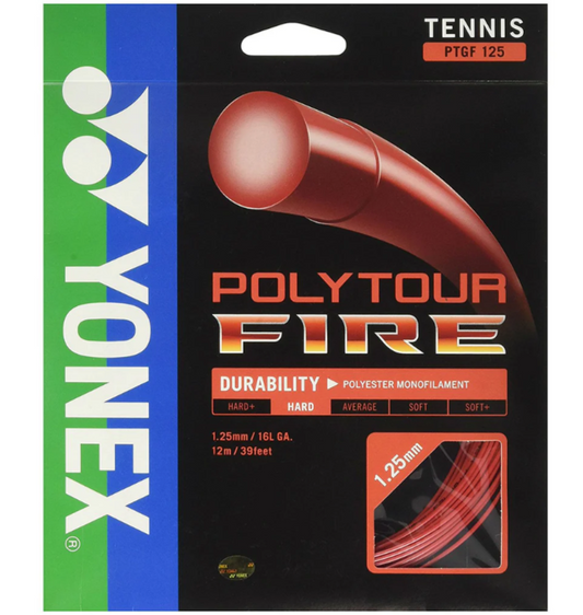 Yonex Polytour Fire Set (Rouge)