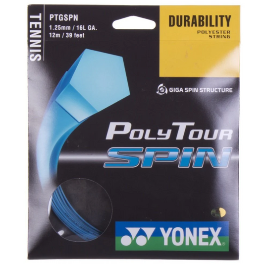 Yonex Polytour Spin Set (Bleu cobalt)