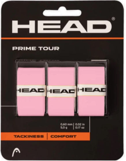 Head Prime Tour 3 Pack (Pink)