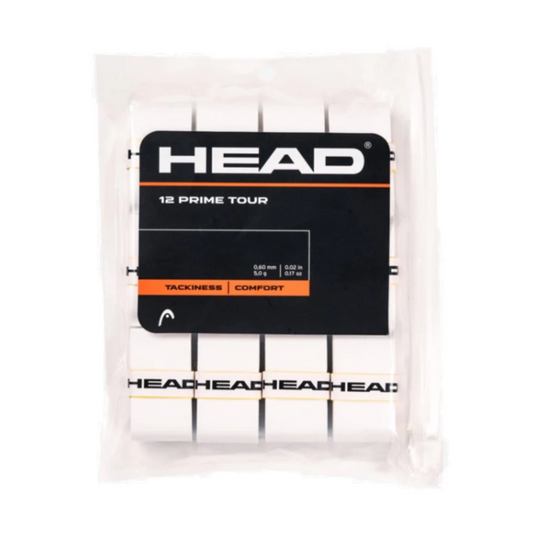 Head Prime Tour Paquet de 12 (Blanc)