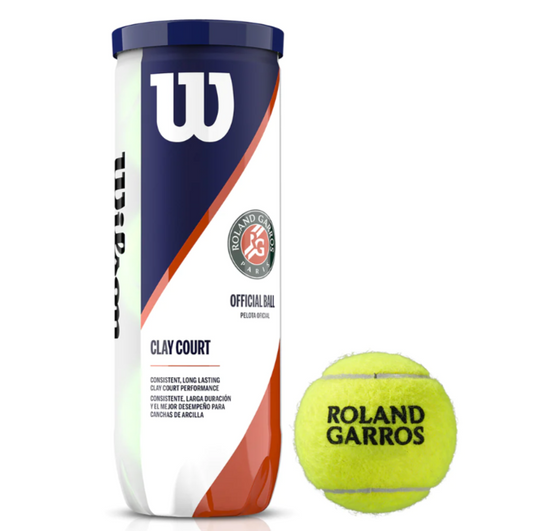 Wilson Roland Garros Clay (Boîte de 3 Balles)