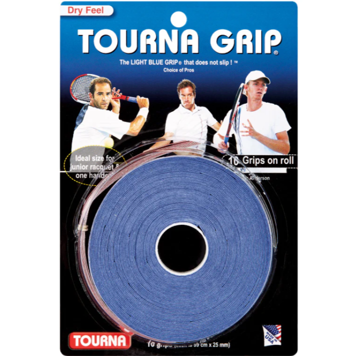 Tourna Grip Original XL 10 Pack (Blue)