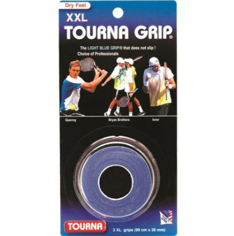 Tourna Grip Original XXL 3 Pack (Blue)