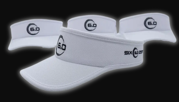 Six Zero Sport Visor (White)