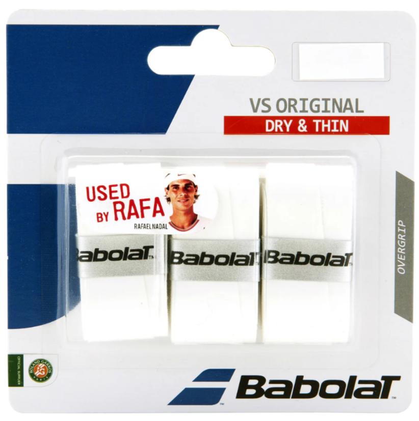  Babolat VS Original Paquet de 3 (Blanc)