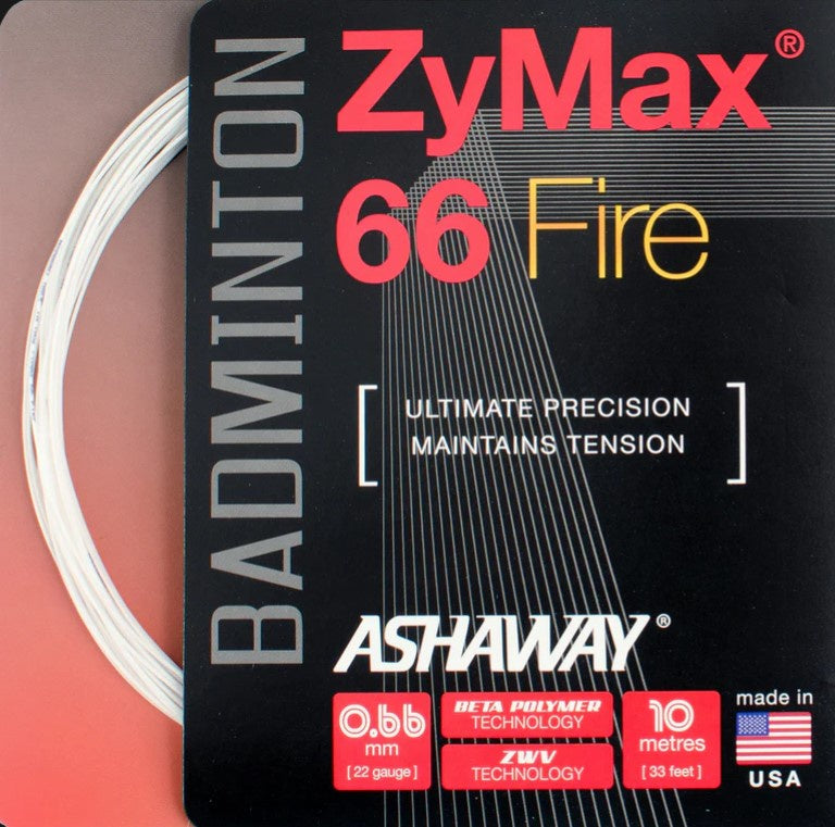 Ashaway Zymax 66 Fire Set (White)